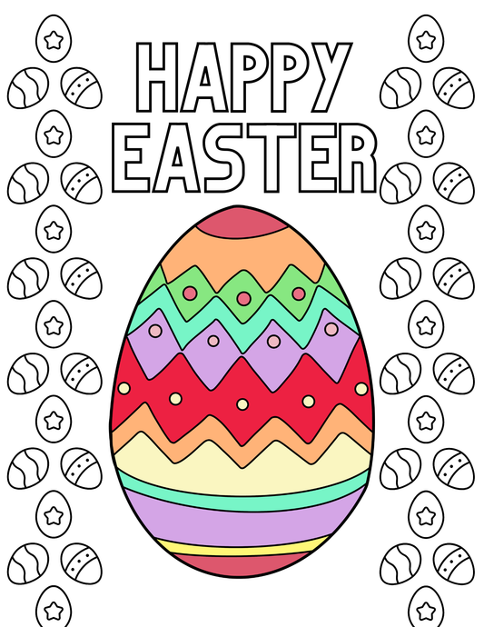 Easter Coloring Sheet